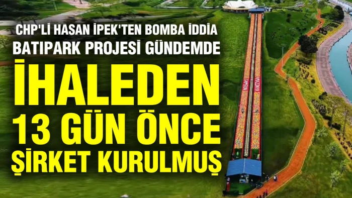 Samsun Batıpark Kaydırak Projesinde İhale Tartışması: CHP'den A&ccedil;ıklama