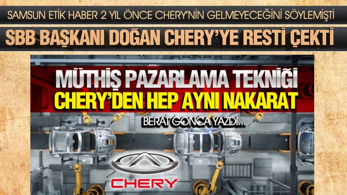 Samsun B&uuml;y&uuml;kşehir&rsquo;den Chery&rsquo;e Sert Rest, Berat Gonca&rsquo;nın &Ouml;ng&ouml;r&uuml;s&uuml; Ger&ccedil;ek mi Oluyor?