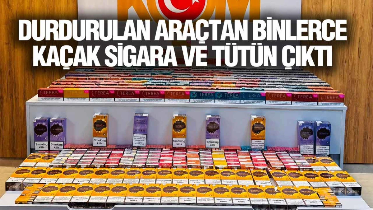 Samsun Canik'te Ka&ccedil;ak T&uuml;t&uuml;n Baskını