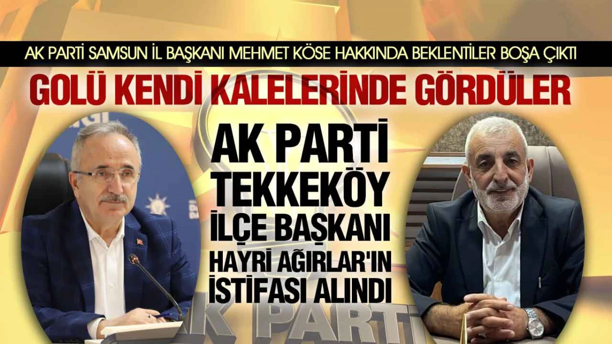 Samsun Kuşu Operasyonunun Ardından Köse’ye Değil, Ağırlar’a Veda