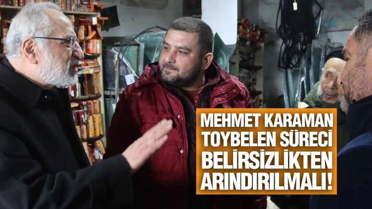 Samsun Milletvekili Karaman, G&uuml;lsan&rsquo;da Esnafları Dinledi...
