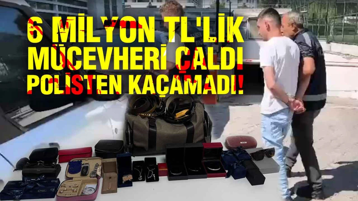 Samsun Polisi 6 Milyon Liralık M&uuml;cevher Hırsızlığını Aydınlattı