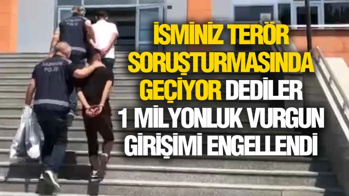 Samsun&rsquo;da 1 Milyon Liralık Telefon Dolandırıcılığına 2 Tutuklama