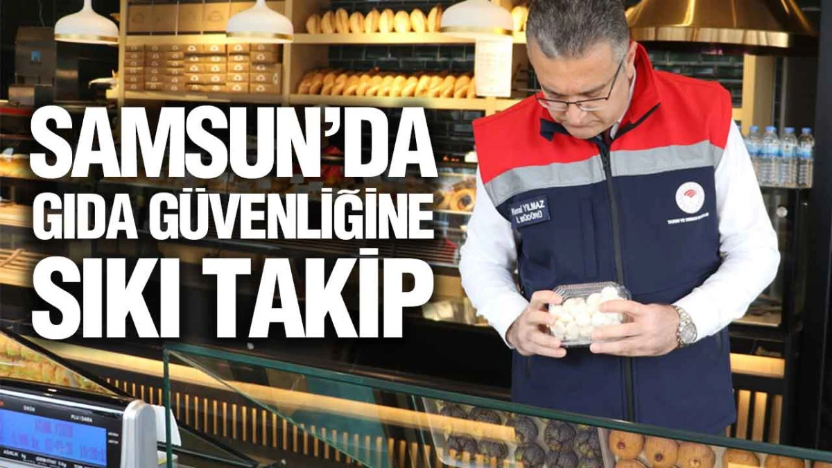 Samsun&rsquo;da 181 G&ouml;revliyle 7/24 Gıda Denetimi