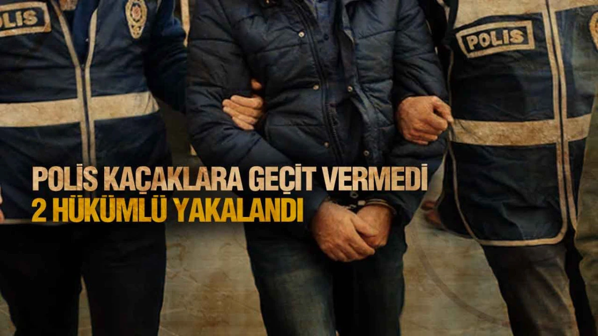 Samsun&rsquo;da Aranan 2 H&uuml;k&uuml;ml&uuml; Kıskıvrak Yakalandı