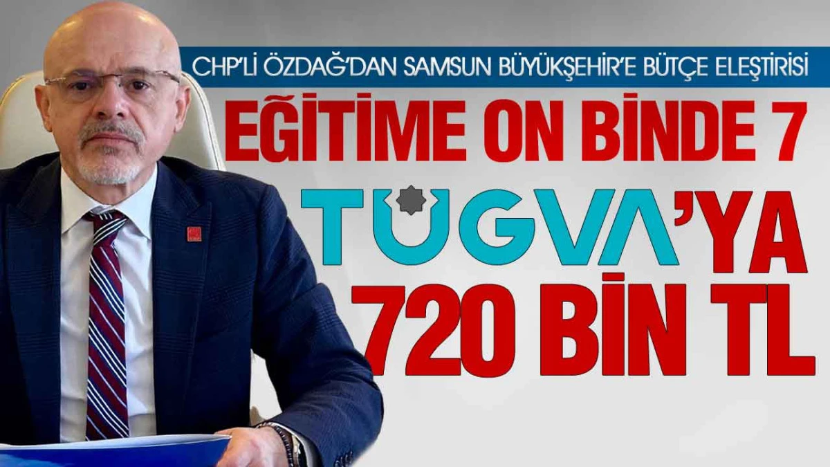 Samsun&rsquo;da B&uuml;t&ccedil;e Polemiği: CHP&rsquo;den B&uuml;y&uuml;kşehir&rsquo;e Eleştiri
