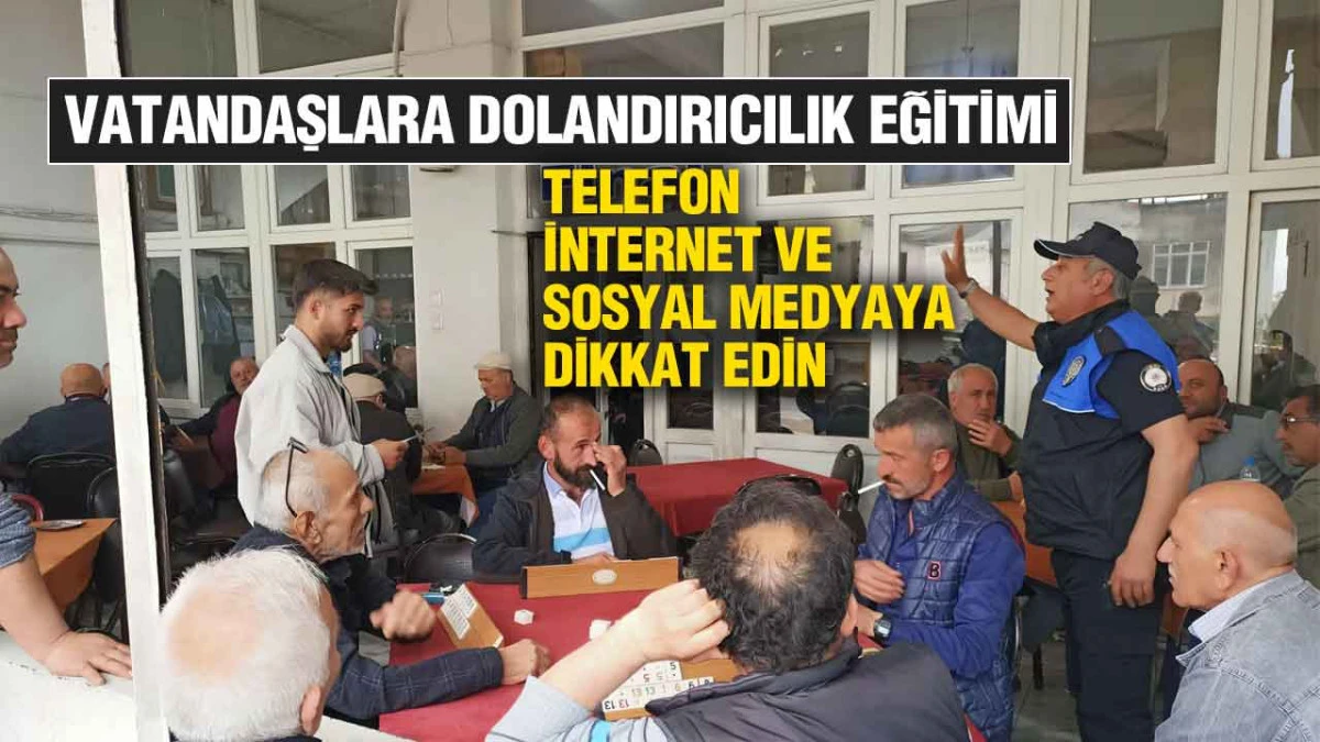 Samsun&rsquo;da Dolandırıcılığa Karşı Polis Uyarısı: 104 Kişi Bilgilendirildi