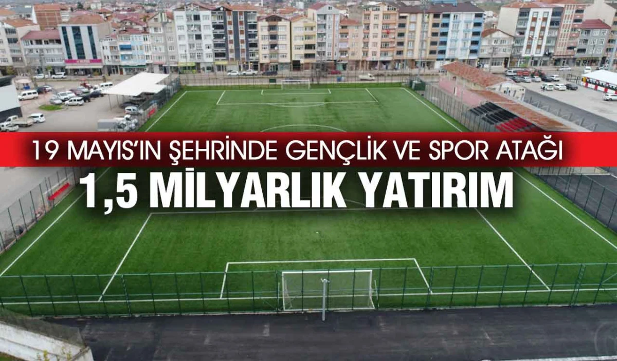 Samsun&rsquo;da Gen&ccedil;lik ve Spor Hamlesi