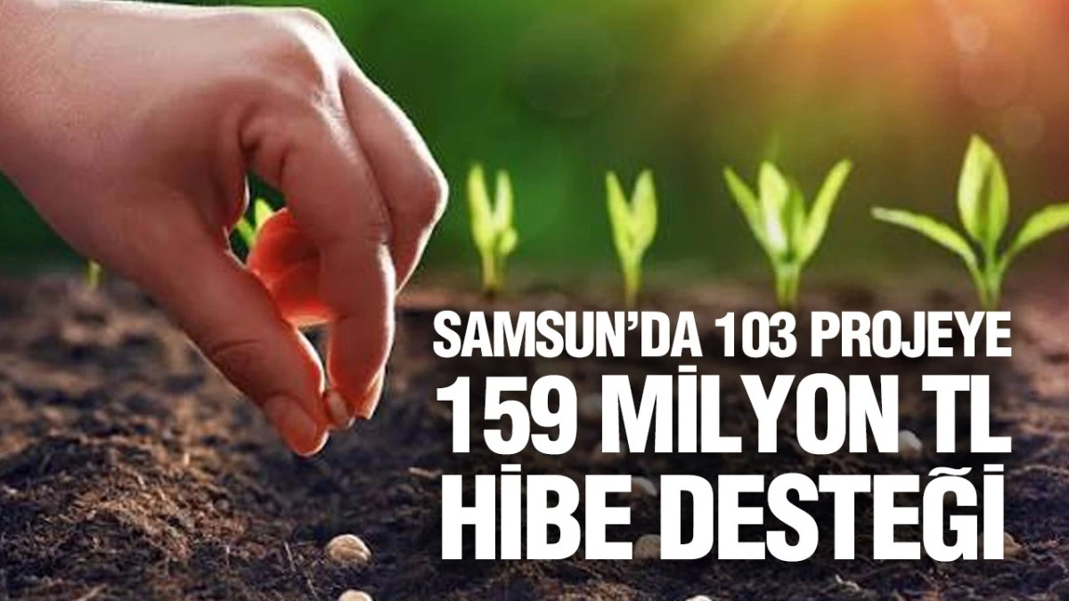 Samsun&rsquo;da Hibe Heyecanı! 103 Proje Destek Almaya Hak Kazandı