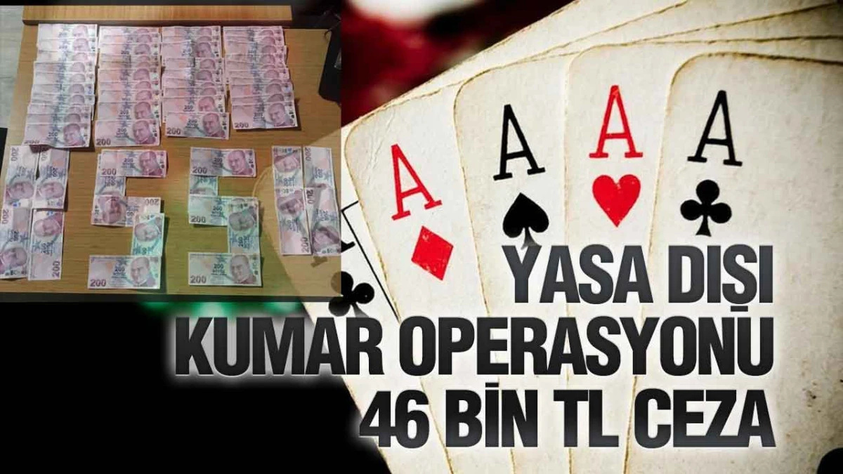 Samsun&rsquo;da Kahvehaneye Kumar Baskını: 4 Kişiye Para Cezası