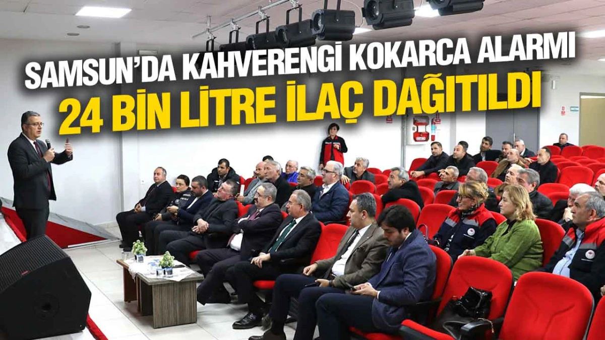 Samsun&rsquo;da Kahverengi Kokarca İ&ccedil;in Seferberlik