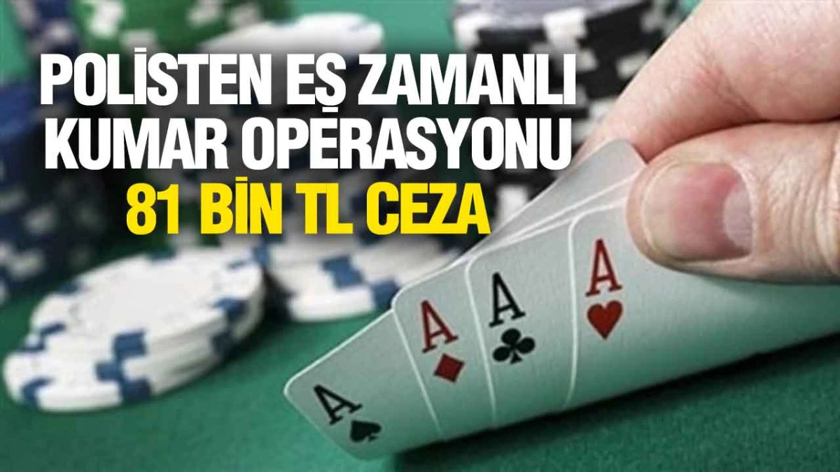 Samsun&rsquo;da Kumar Baskını, Bafra ve &Ccedil;arşamba&rsquo;da 7 Kişiye 81 Bin TL Ceza