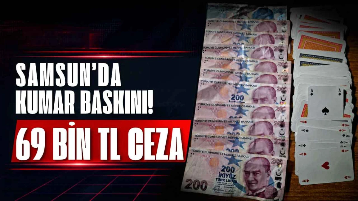 Samsun&rsquo;da Kumar Masasına Polis Baskını: Ceza Yağdı!