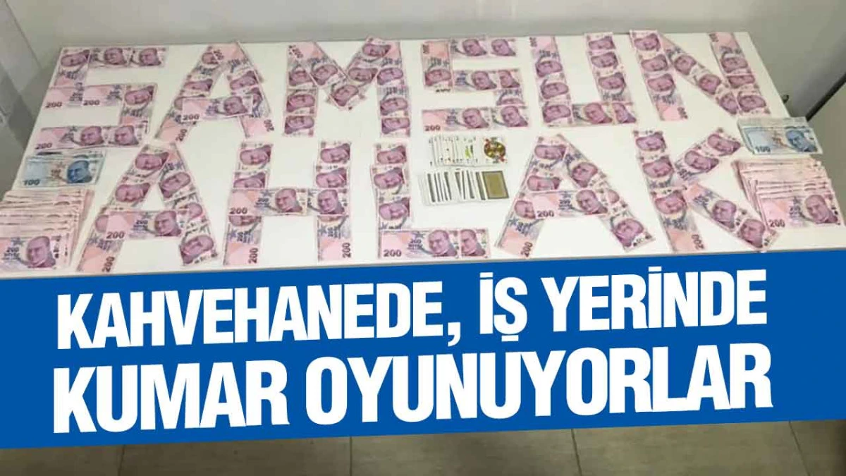 Samsun&rsquo;da Kumar Operasyonu: 13 Kişiye Para Cezası