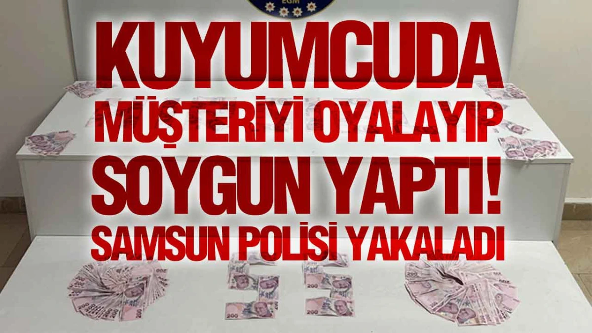 Samsun&rsquo;da Kuyumcuda Hırsızlık, 100 Bin TL&rsquo;lik Ziynet Eşyası &Ccedil;alındı