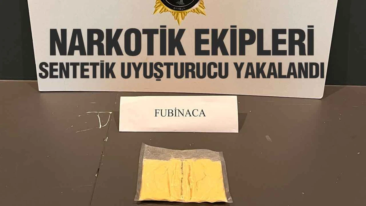 Samsun&rsquo;da Narkotik Operasyonu: 189 Gram Uyuşturucu Ele Ge&ccedil;irildi