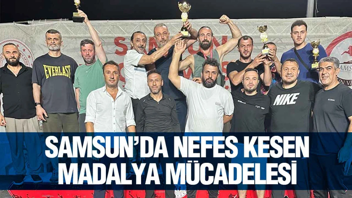 Samsun’da Nefes Kesen Madalya Mücadelesi
