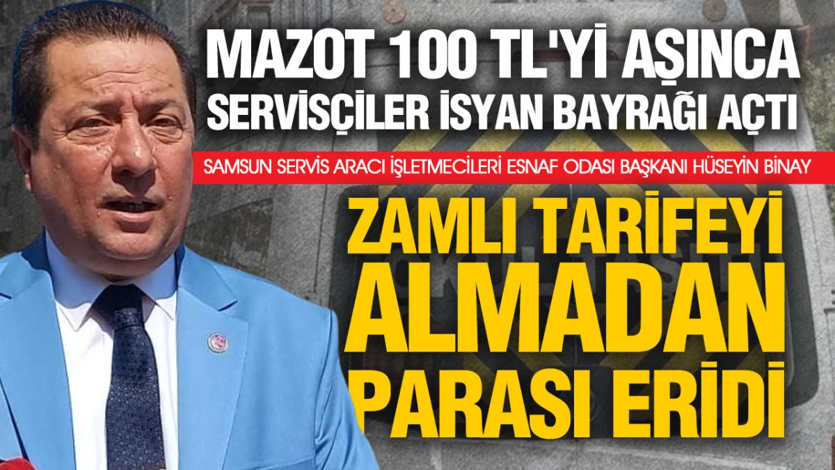 Samsun&rsquo;da Servis &Uuml;creti Krizi: &lsquo;Zamlar Eridi, Esnaf Zora D&uuml;şt&uuml;&rsquo;