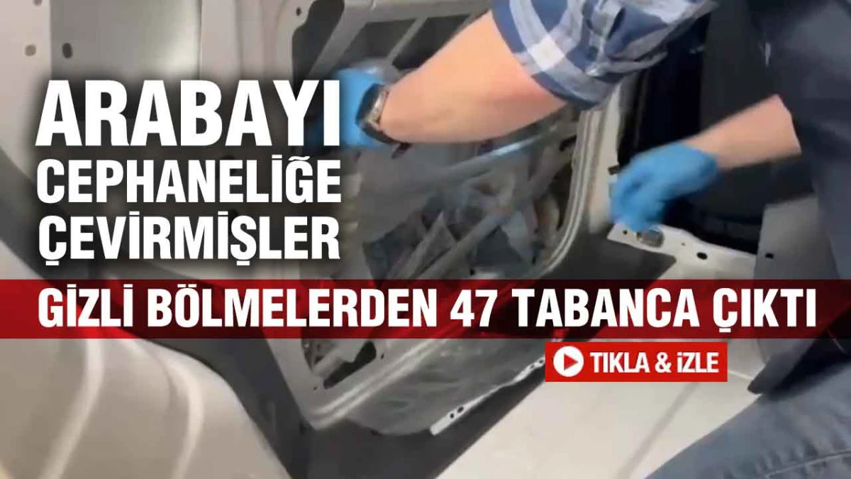 Samsun&rsquo;da Silah Ka&ccedil;ak&ccedil;ılığı Operasyonu