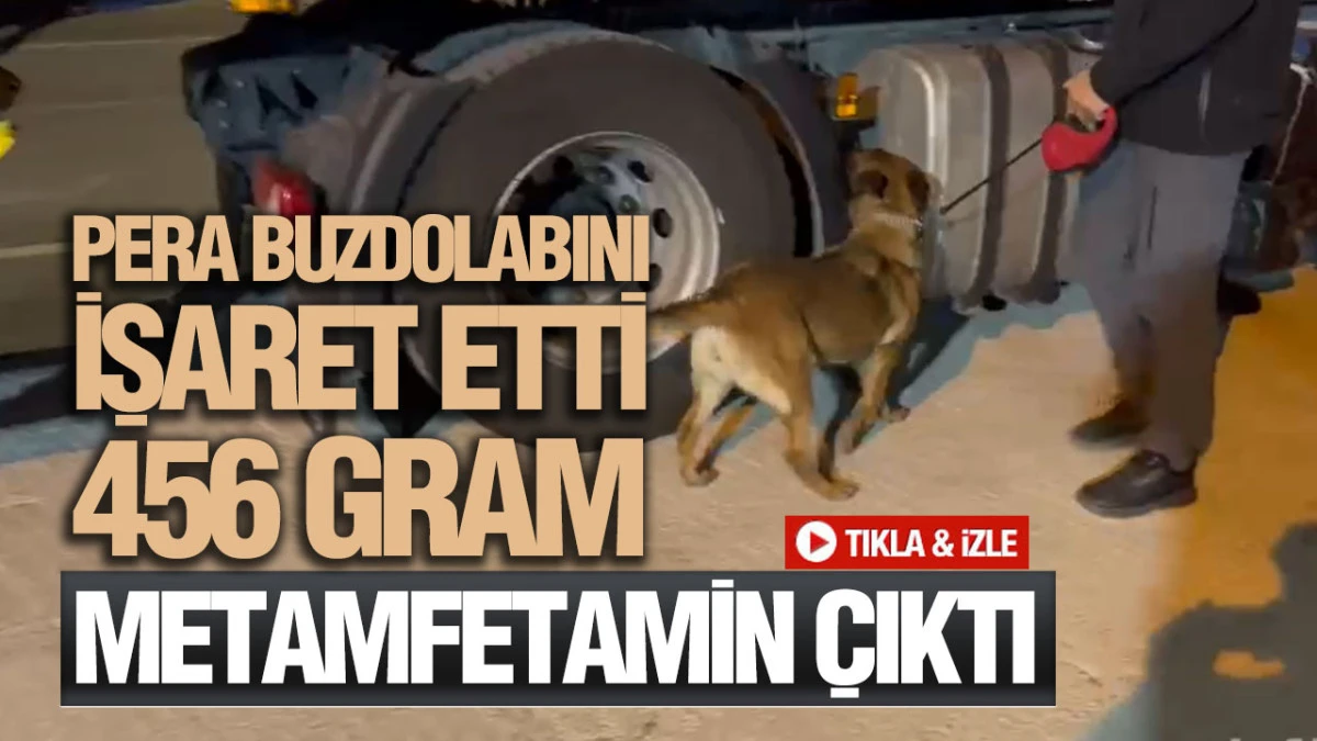 Samsun&rsquo;da tırın buzdolabından 456 gram metamfetamin &ccedil;ıktı