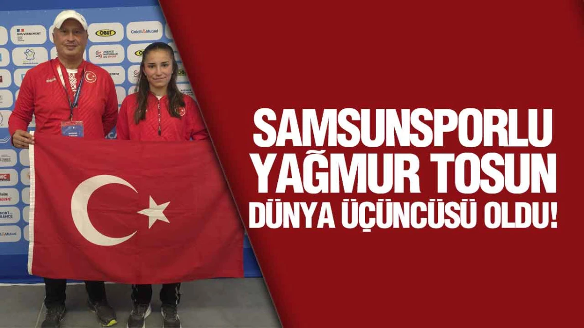 Samsun’dan Dünyaya Gurur: Yağmur Tosun Bocce’de Bronz Madalya Kazandı