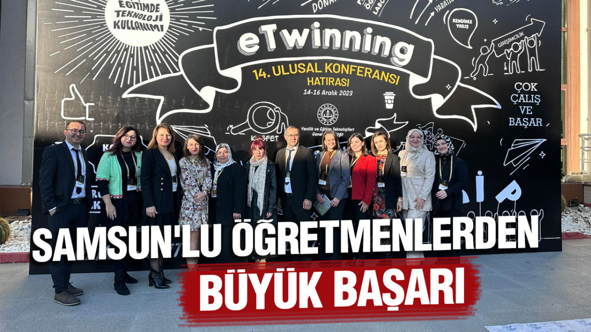 Samsun'lu Öğretmenlerden Büyük Başarı