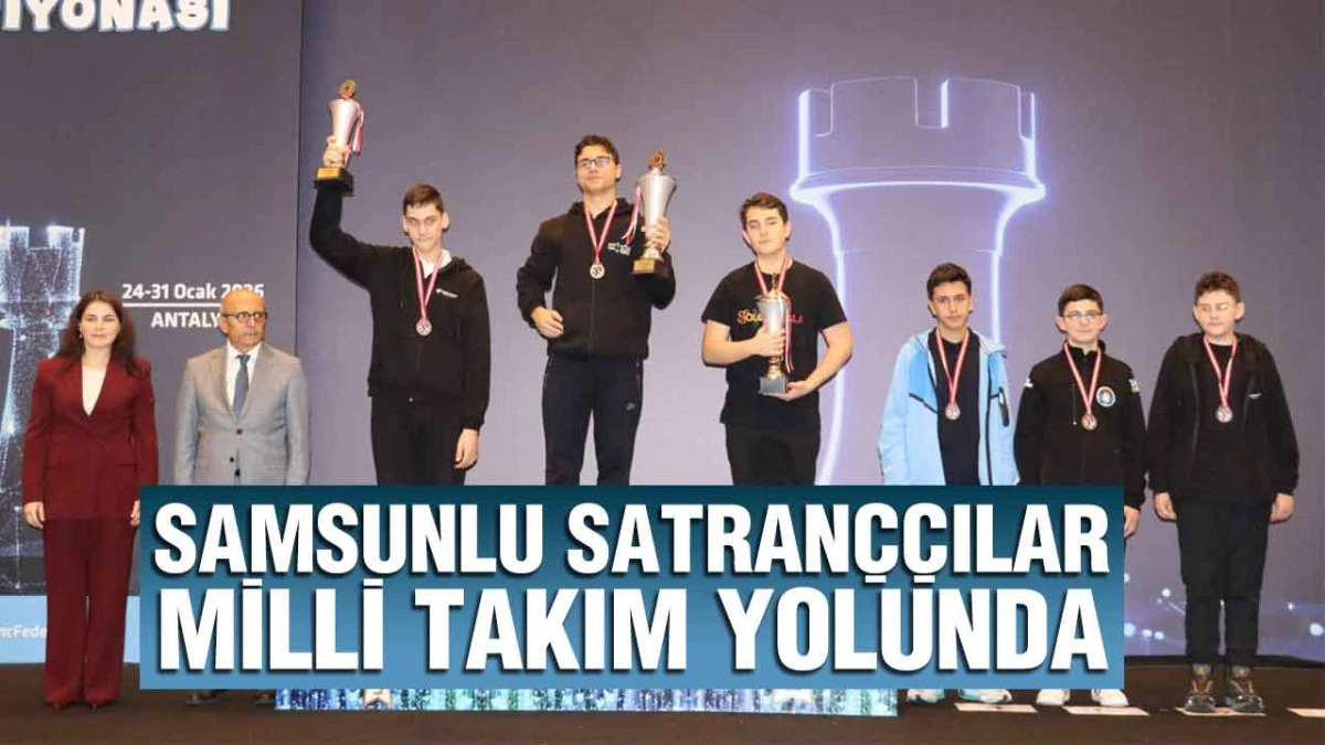 Samsunlu Satran&ccedil;&ccedil;ılar Milli Takım Havuzunda