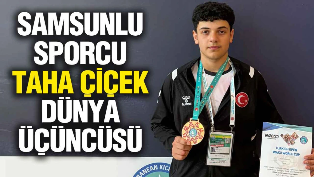 Samsunlu Taha &Ccedil;i&ccedil;ek Ringlerde Fırtına Gibi Esiyor