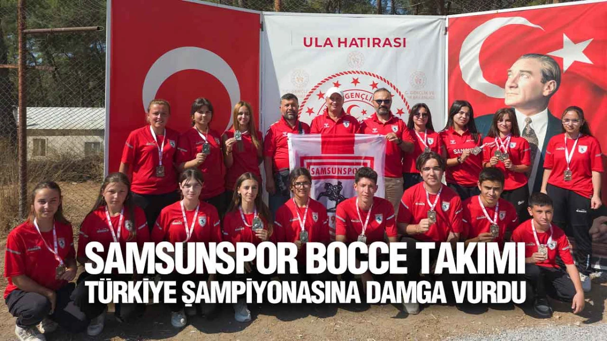 Samsunspor Bocce Takımı Türkiye Şampiyonasına Damga Vurdu