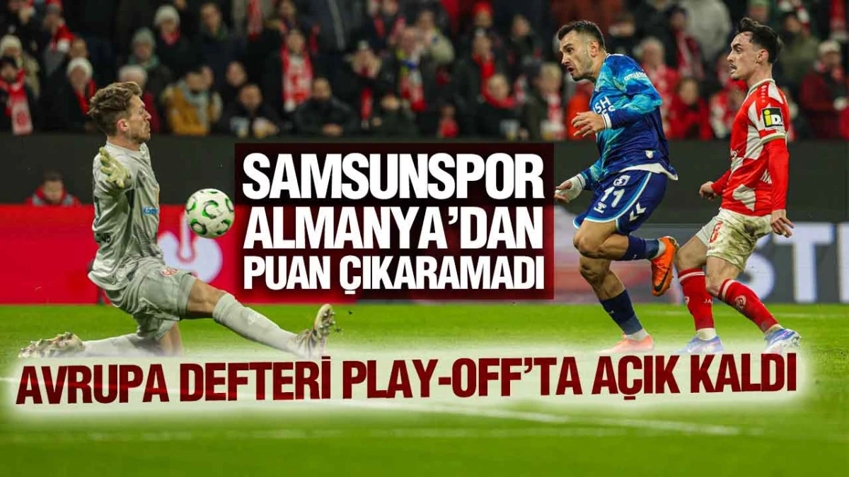 Samsunspor Mainz Deplasmanında Kaybetti