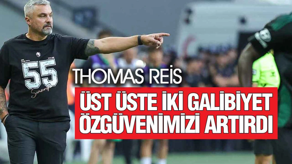 Samsunspor Teknik Direktörü Reis’ten Kocaelispor Maçı Yorumu