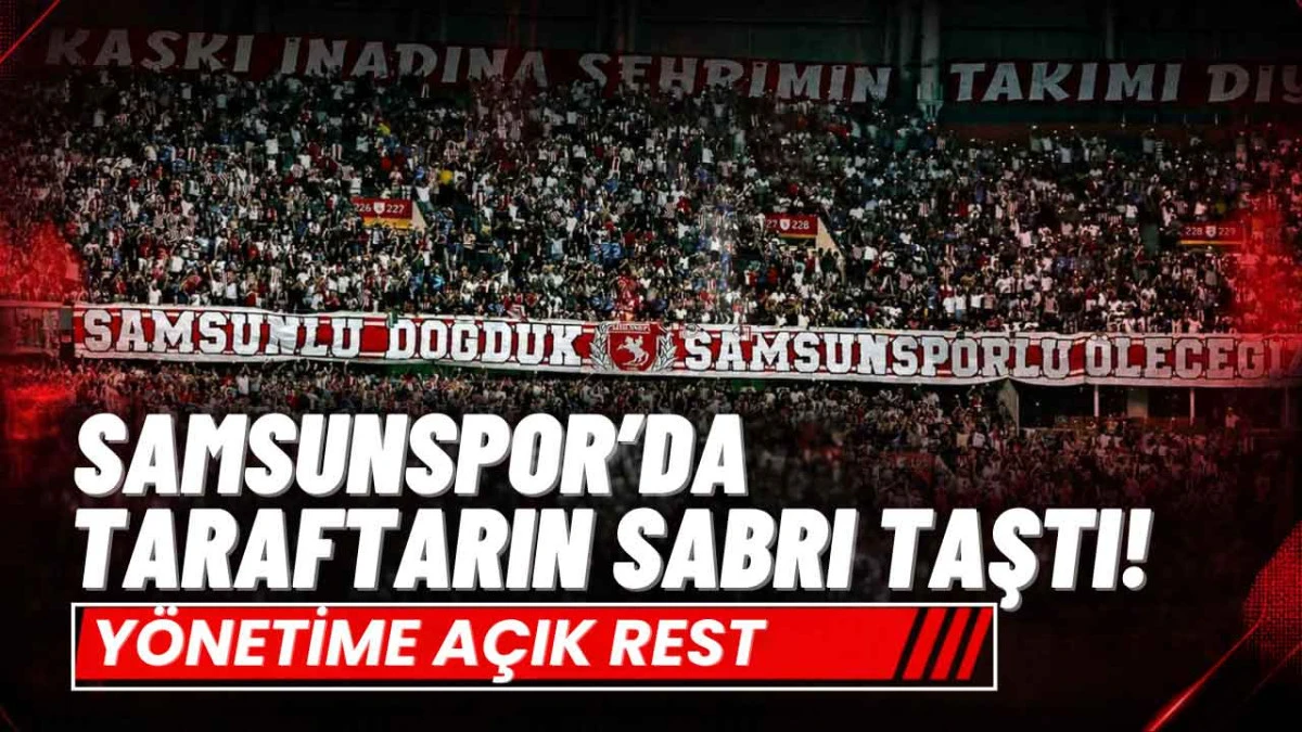 Samsunspor&rsquo;da ortalık karıştı! &Uuml;Nİ-SAM&rsquo;dan 3 isme sert tepki