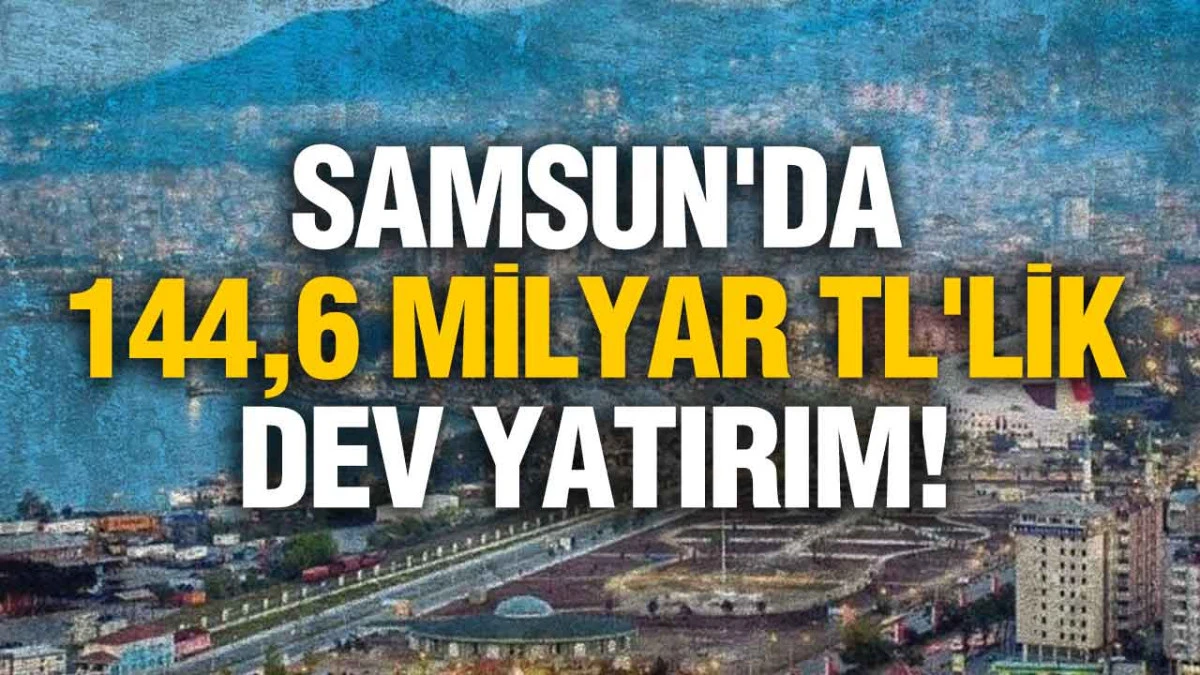 Samsun'un Dev Projeleri Masaya Yatırıldı! Hızlı Tren ve Tramvayda Yeni Gelişmeler