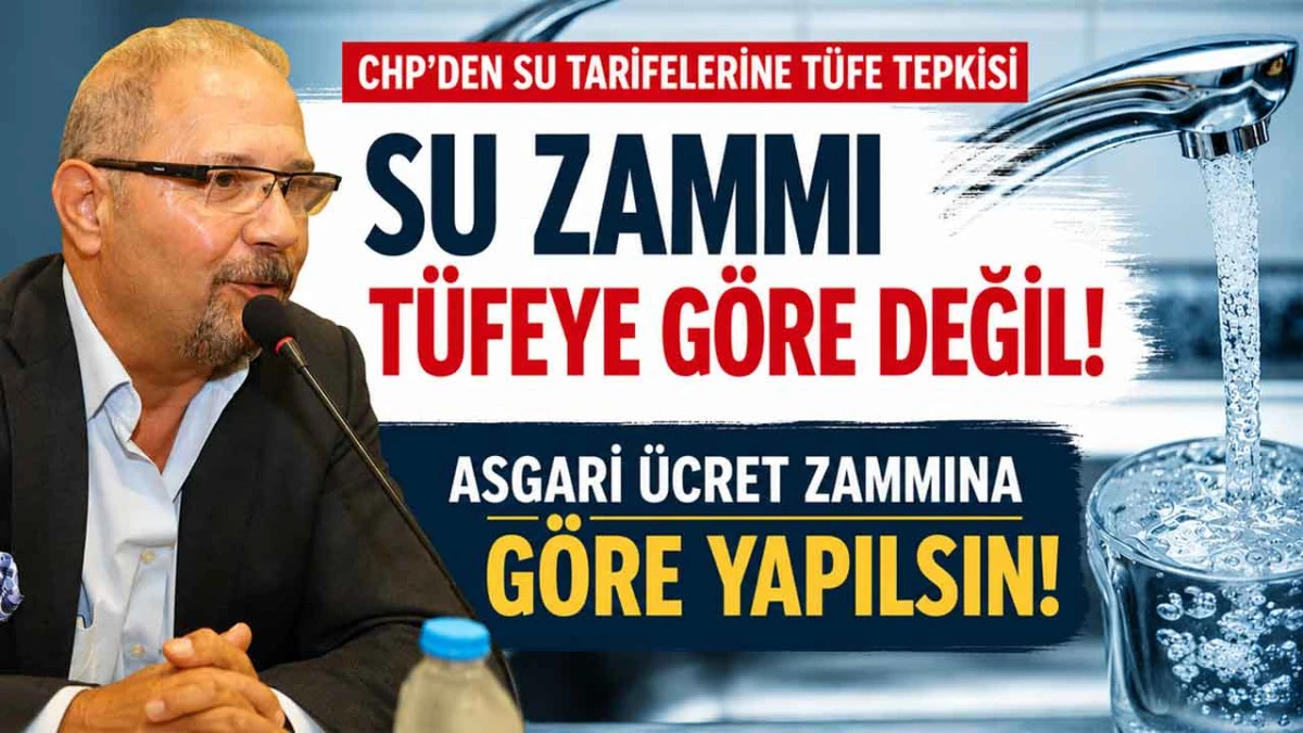 SASKİ Genel Kurulu&rsquo;nda Su Zammı Tartışması