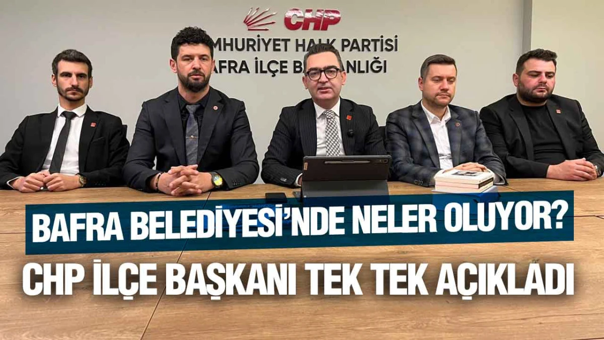 Serkan D&ouml;n&uuml;m&rsquo;den Bafra Belediye Meclisi Eleştirisi