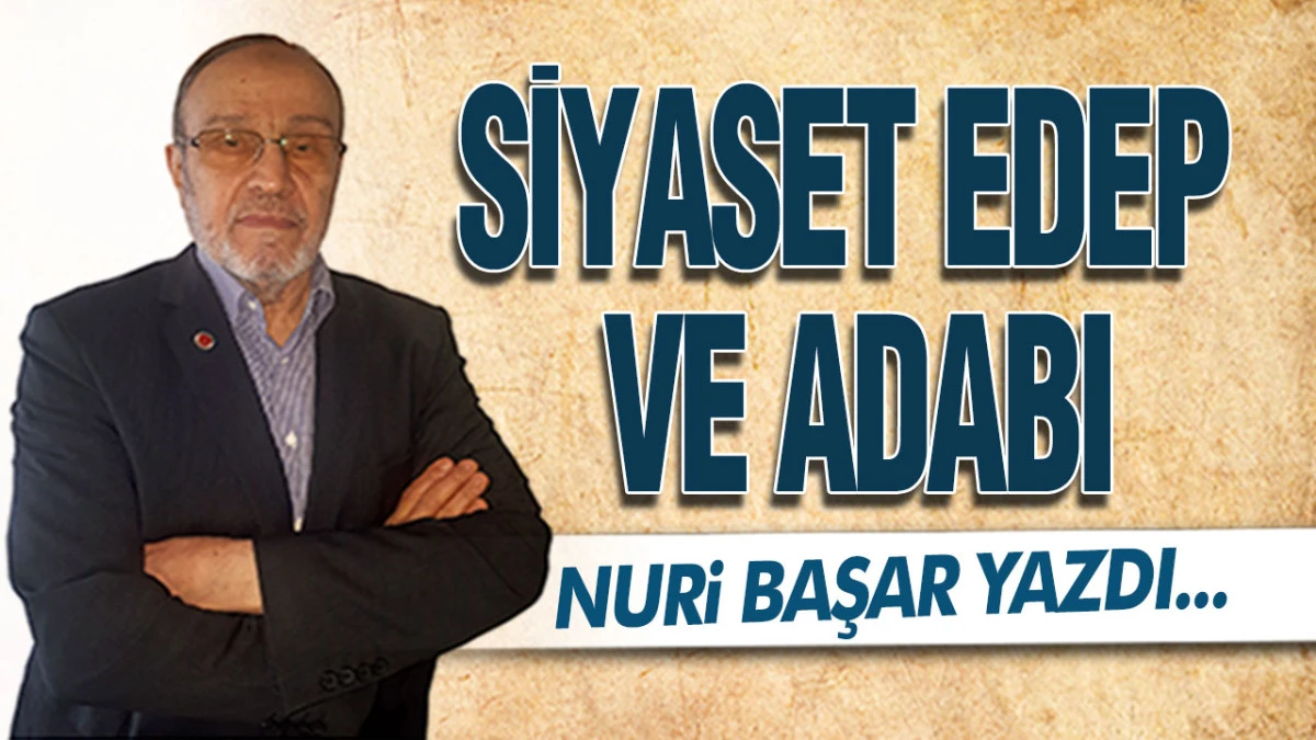 Siyaset Edep ve Adabı