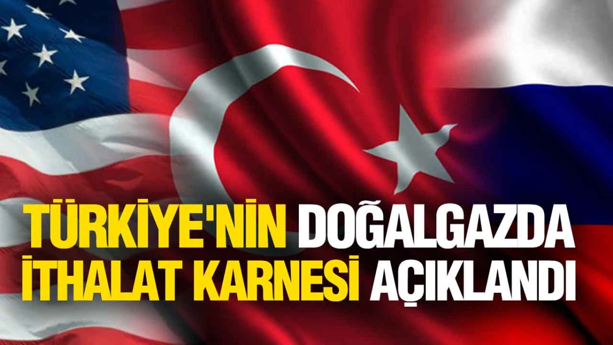 TÇE verileri Türkiye'nin doğal gaz karnesini ortaya koydu