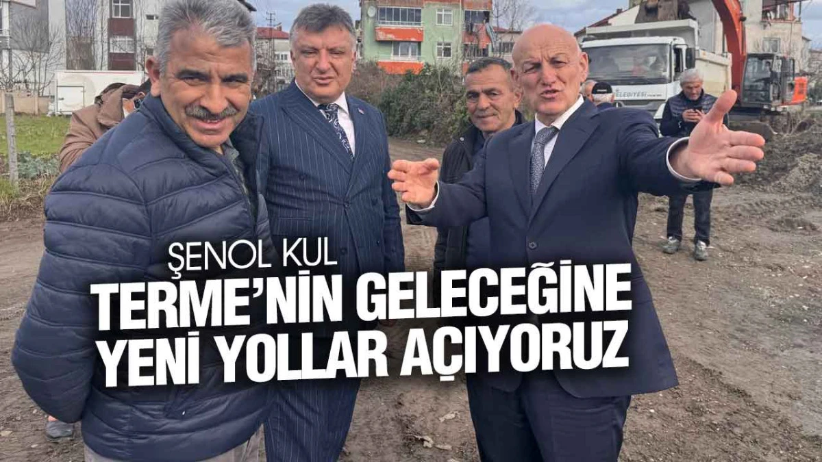 Terme Belediyesi İmar Yollarını Ulaşıma A&ccedil;ıyor