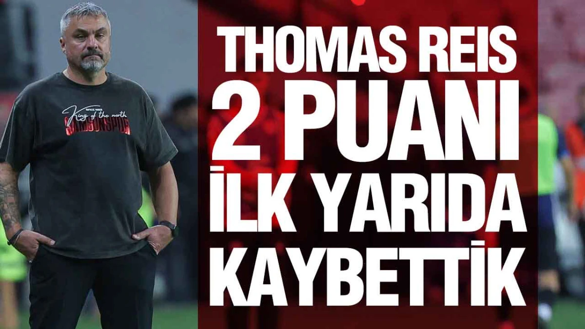 Thomas Reis Çaykur Rizespor Maçını Değerlendirdi