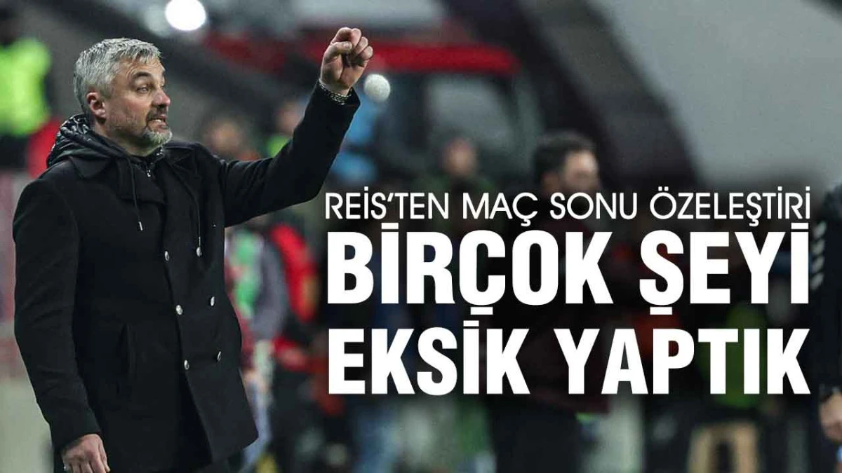 Thomas Reis, &lsquo;Trabzonspor Galibiyeti Hak Etti&rsquo;