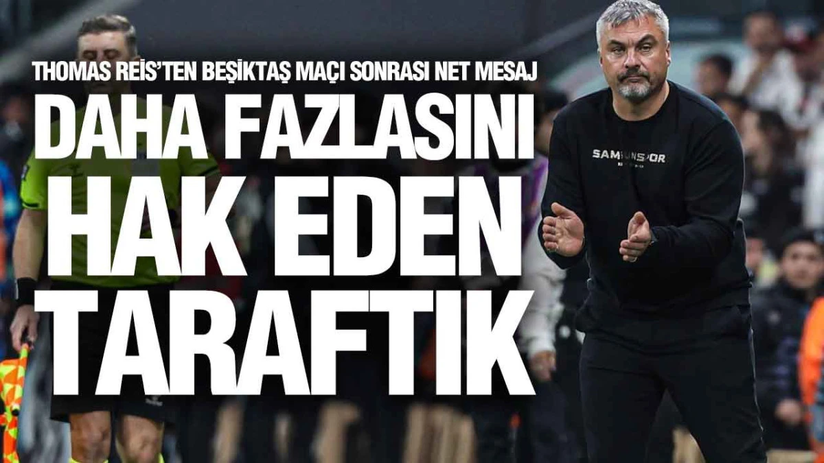 Thomas Reis’ten Beşiktaş Maçı Yorumu, ‘İnancımızı Hiç Kaybetmedik’