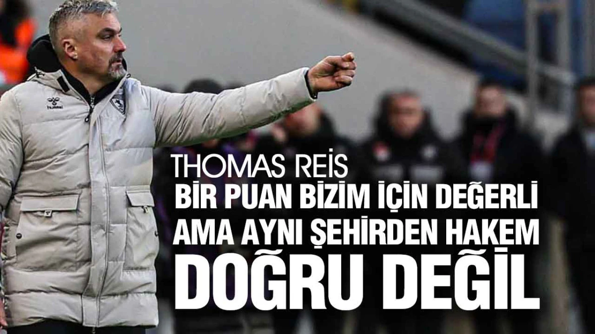 Thomas Reis&rsquo;ten Gen&ccedil;lerbirliği Ma&ccedil;ı Değerlendirmesi