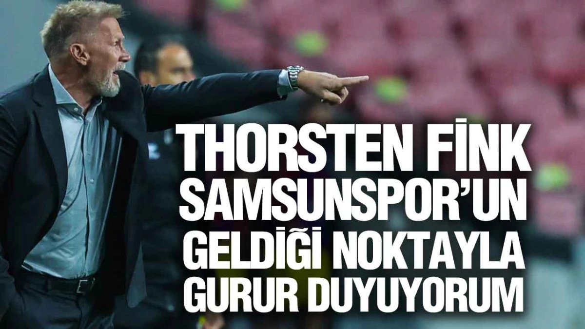 Thorsten Fink G&ouml;ztepe Ma&ccedil;ını Değerlendirdi