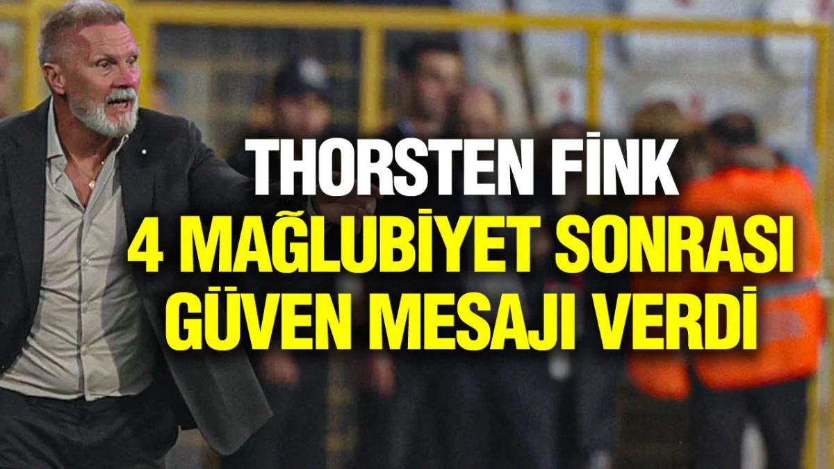 Thorsten Fink, &lsquo;Takımın potansiyeline inanıyorum&rsquo;