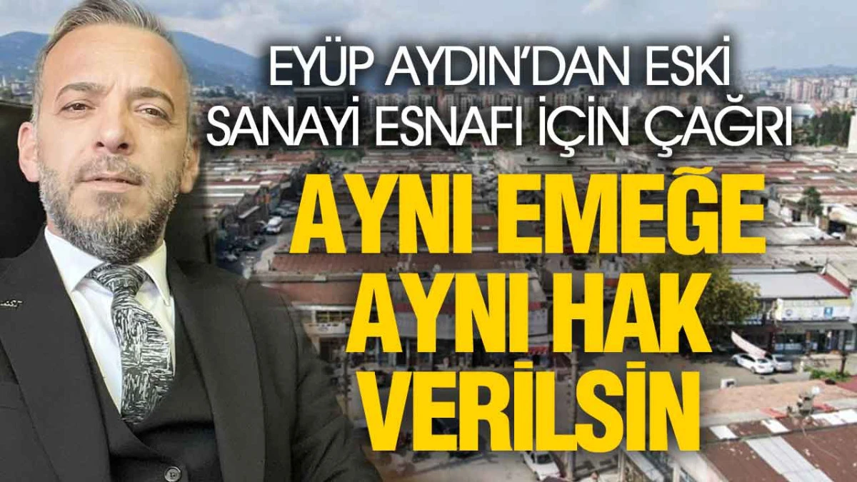 Toybelen Taşınması Sonrası Eski Sanayi Esnafı &Ccedil;&ouml;z&uuml;m Bekliyor