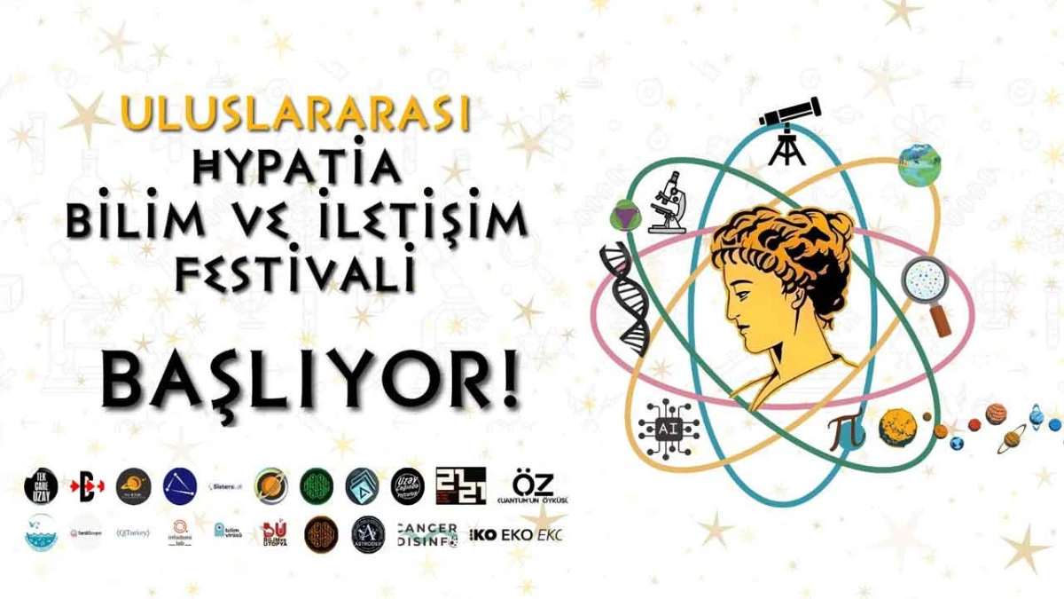 ‘Uluslararası Hypatia Bilim Ve İletişim Festivali’ Başlıyor