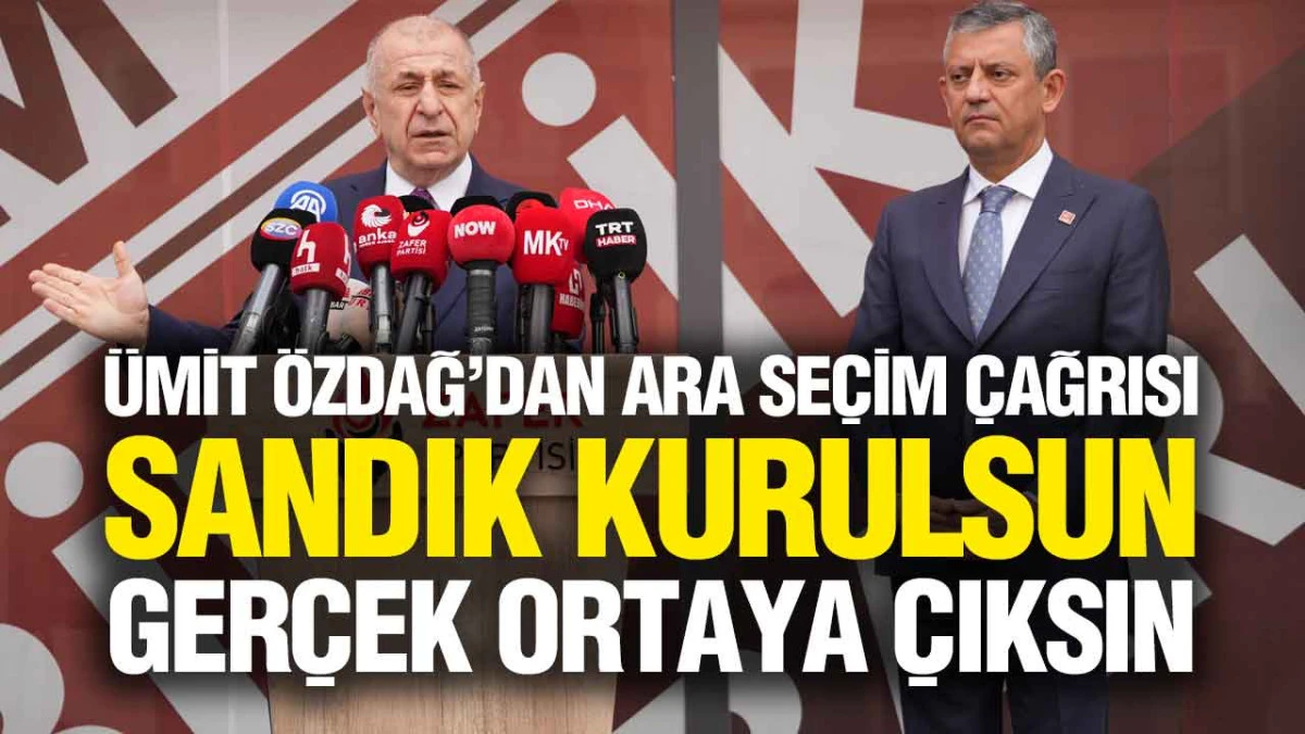 &Uuml;mit &Ouml;zdağ&rsquo;dan Dikkat &Ccedil;eken &Ccedil;ıkış, &lsquo;Ara Se&ccedil;im Ka&ccedil;ınılmaz&rsquo;