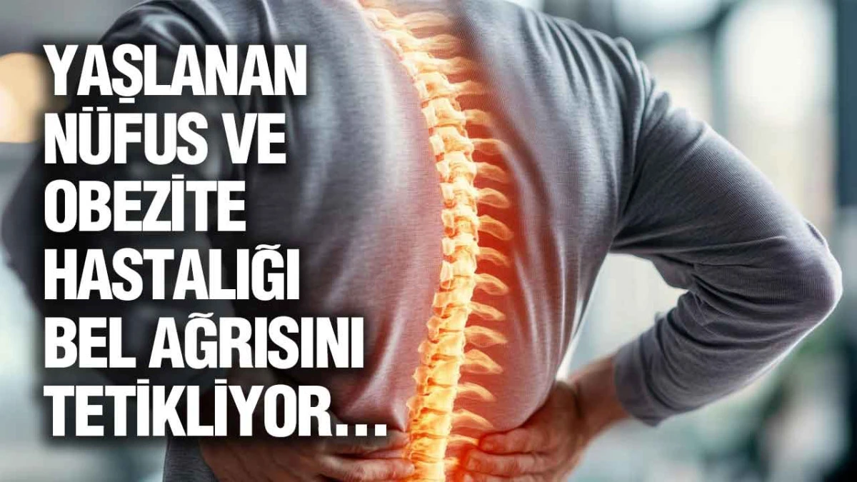 Yaşlanan N&uuml;fus ve Obezite Hastalığı Bel Ağrısını Tetikliyor...