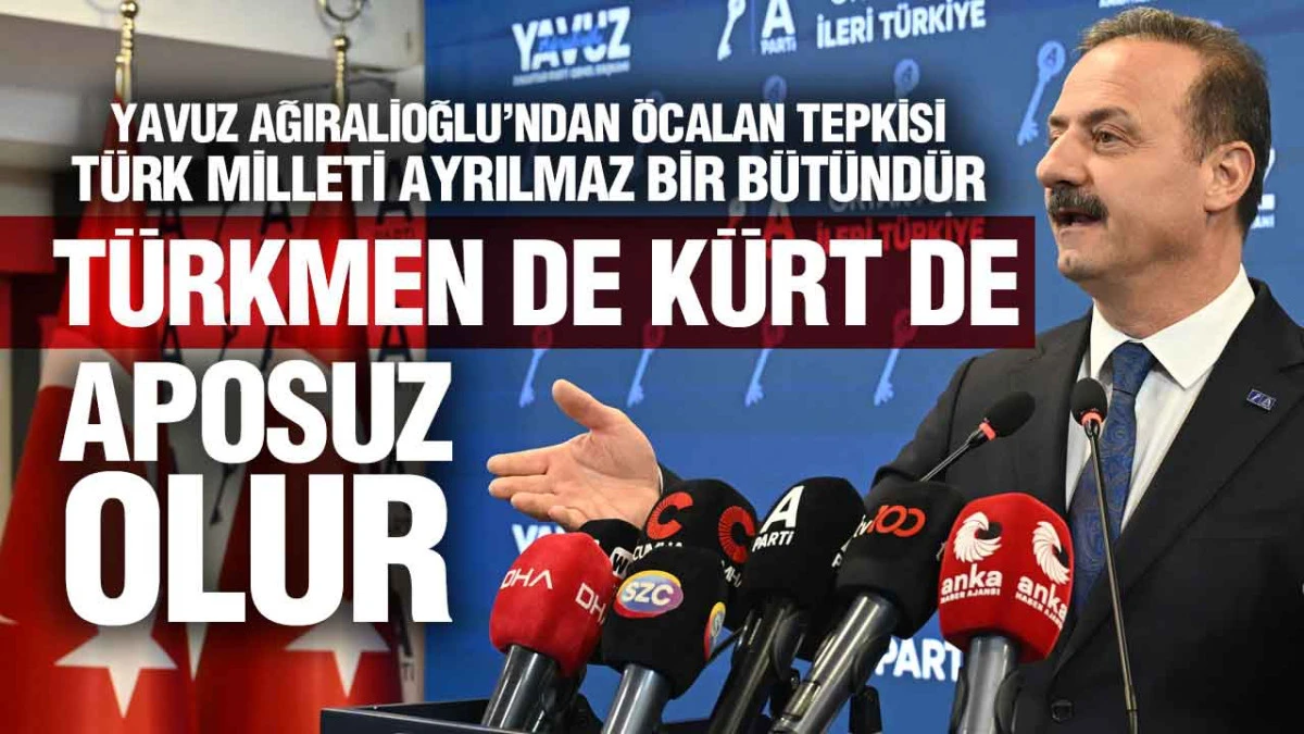 Yavuz Ağıralioğlu, &lsquo;Devlet Ter&ouml;ristle Eşitlenemez&rsquo;