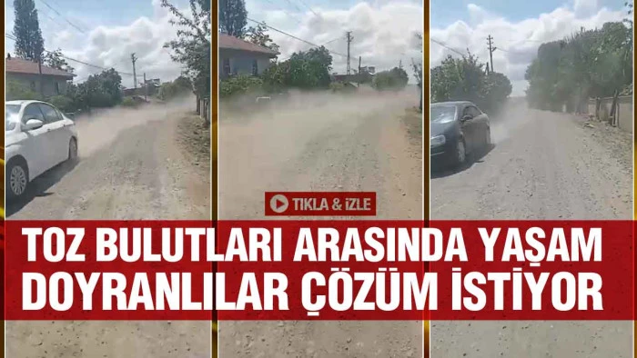 Ala&ccedil;am Doyran Mahallesi'nde Yol Tepkisi: Vatandaşlar Asfalt Bekliyor